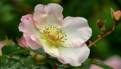 Obraz premium Pink Centered Beauty: Appreciating the Flower at AR 7:4