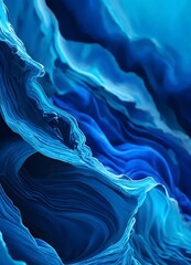 Abstract blue waves dynamic wallpaper,background
