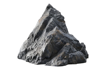 Obraz premium Felic black montagna isolated on transparent background