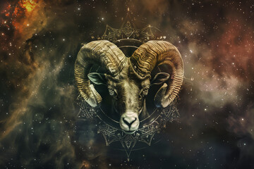 wallpaper of spiritual astrological zodiac sign aries