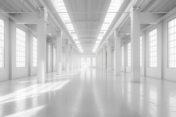 Fototapeta premium Empty hall of modern architectures&nbsp; 