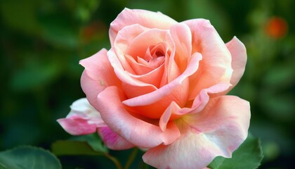 Exquisite Vye Rose: A Beautiful Apricot Pink Bloom with 90 Petals
