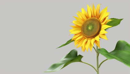 Obraz premium Sunny Delights: A Collection of Vibrant Sunflowers For Your Design Inspiration