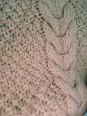 close up of a wool