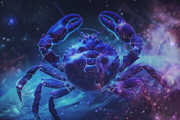 wallpaper of spiritual astrological zodiac sign cancer 