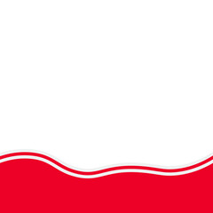 Indonesia Wavy Footer