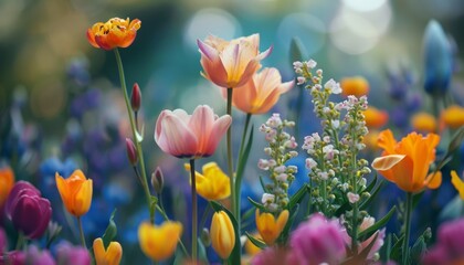 A Stunning Display of Spring Flowers: AR 7:4