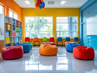 Vibrant and Flexible Modern Classroom Promoting Innovative Learning and