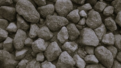 Black or dark gray rough grainy stone texture background, copy space
