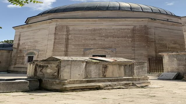 Seyit Battal Gazi Tomb and Complex, located in Seyitgazi, Turkey, was built in 1208 by the Seljuks.