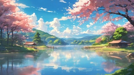 Anime Landscape Wallpaper