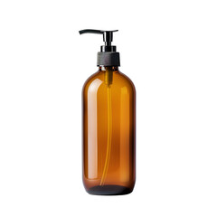 Shampoo Bottle Mockup, Template Isolated Transparent, Generative AI 