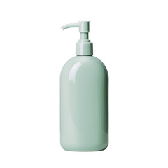 Shampoo Bottle Mockup, Template Isolated Transparent, Generative AI 