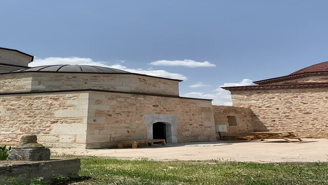 Seyit Battal Gazi Tomb and Complex, located in Seyitgazi, Turkey, was built in 1208 by the Seljuks.