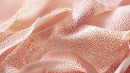 Soft Textured Background Intricately Designed Surface Elegant Pale Pink Wallpapers Up Close View Detailed Canvas Macro Photograph Beige and Pink Abstract Simple Decorative Paper Delicate Wra