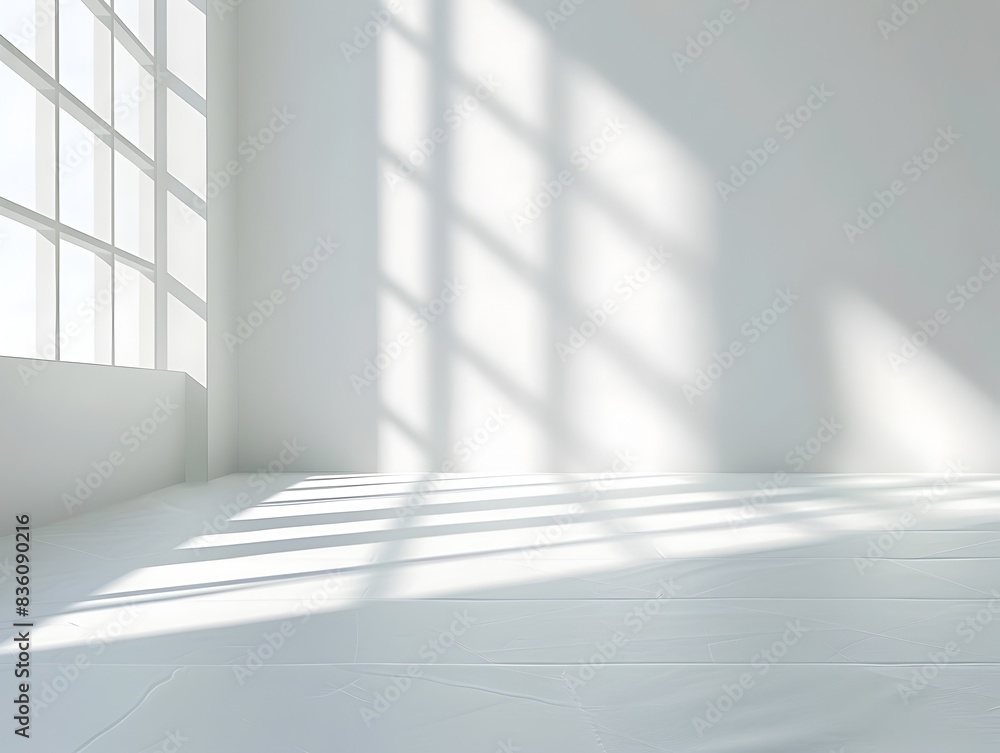 Poster clean white backdrop with soft lighting ideal for tech gadget and electronics product presentation c