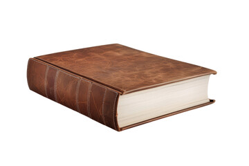 Old leather bound book
