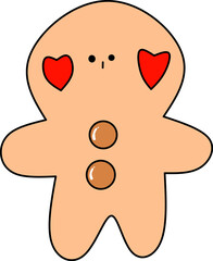 gingerbread man cookie