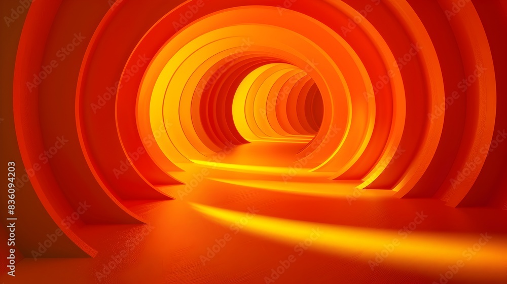 Poster mesmerizing neon radial gradient backdrop for captivating product displays and designs