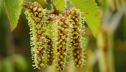 Naklejka premium Exploring the Intriguing World of the Catkin Flower: A Botanical Guide