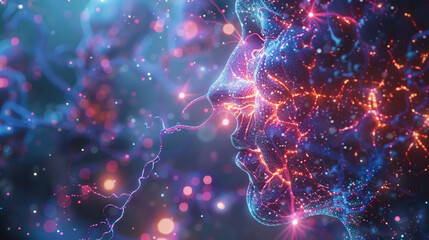 Visualization of neural activity and communication within the brain