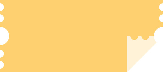 Coupon ticket Design