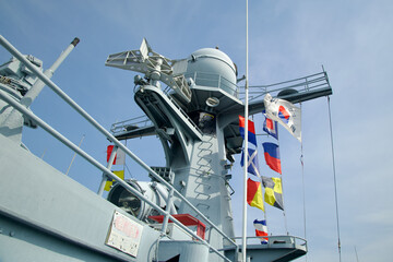 Radio Tower on Top of Ulsan Frigate