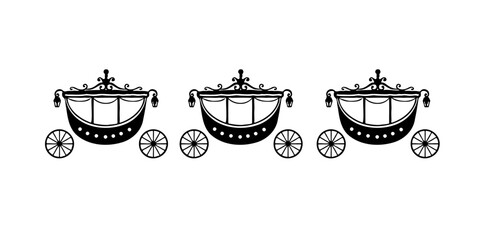 cinderella carriage silhouette