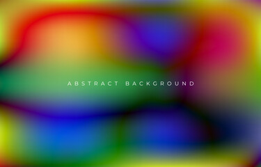 Colorful Gradient Abstract background design, vector art
