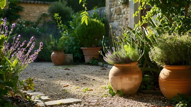 A Mediterranean Garden Pic