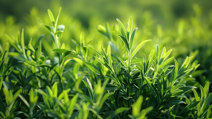 Obraz premium a tarragon field slender img