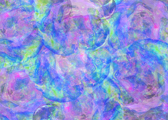Obraz premium unusual bright fantasy abstract holographic background.