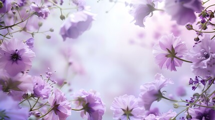 a flower frame delicate image