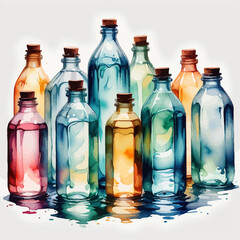 Bottle Very Fresh illustration Design