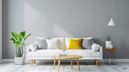 Cozy Scandinavian Living Room