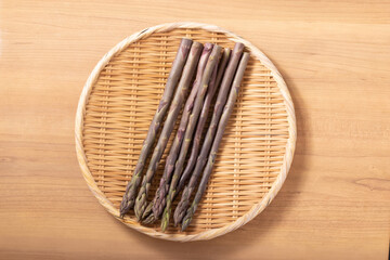 ［山形県産］紫アスパラガス