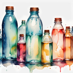 Bottle Very Fresh illustration Design