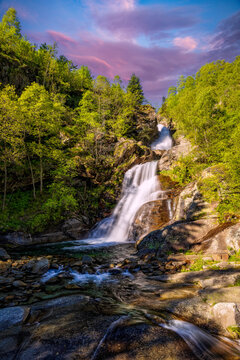 Cascata di Fondo - Traversella - Piemonte
