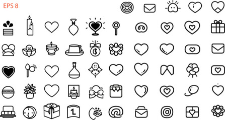 love and relationship icon eps 8.eps