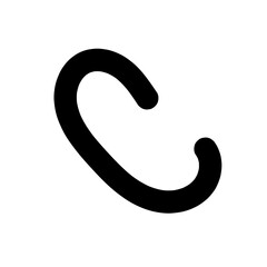 Fototapeta premium Curly bold lines brush strokes. Vector design resembling scribbled brush strokes. Hand-drawn curved lines of marker.