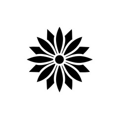 abstract flower design