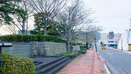 させぼシーサイドパークの風景