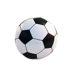 Fototapeta premium soccer ball isolated on white. football