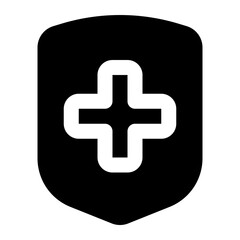 health insurance icon for illustration