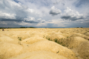 View of Bornitskiy sandpit