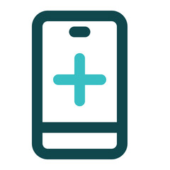 Fototapeta premium medical app. medical assistance icon for illustration