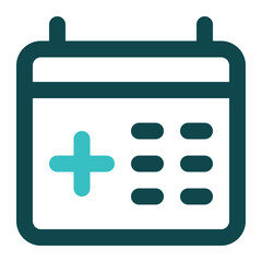 Obraz premium calendar icon for illustration