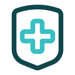 health insurance icon for illustration