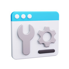 technical support 3d render icon