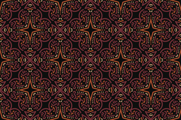 oriental pattern. vintage background with Arabic ornament. Pattern, background and wallpaper for your design. Textile ornament. Vector illustration.